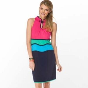 Lilly Pulitzer Marci sleeveless color block dress